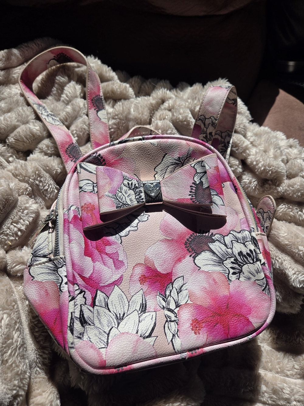 BETSEY JOHNSON Mini Backpack Purse
